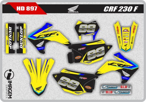 GD 897 CRF 230 F