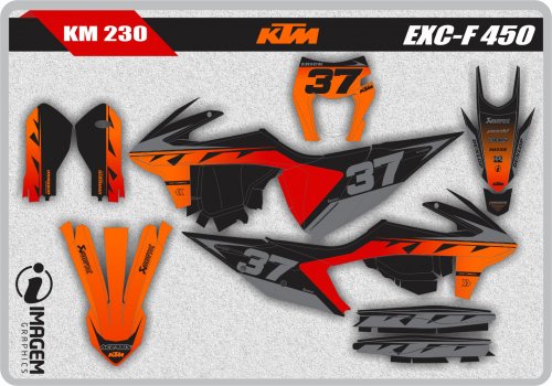 KM 230 KTM EXC-F 450 