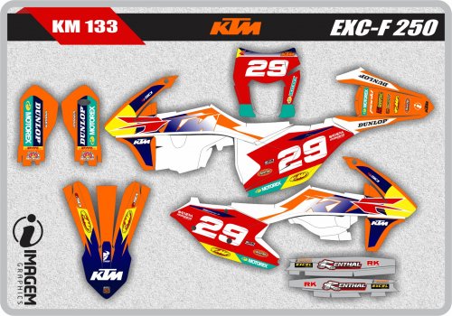 KM 133 KTM EXC-F 250