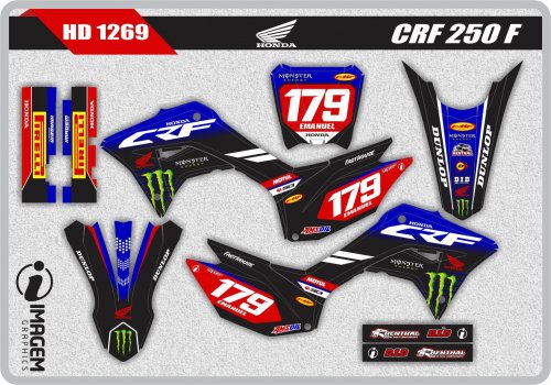 HD 1269 CRF 250 F 