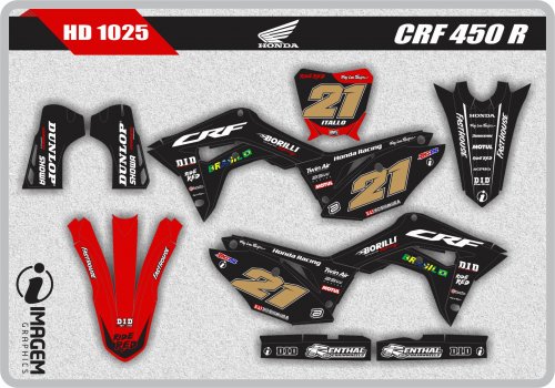 HD 1025 CRF 450 R
