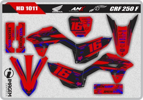 HD 1011 CRF 250 F