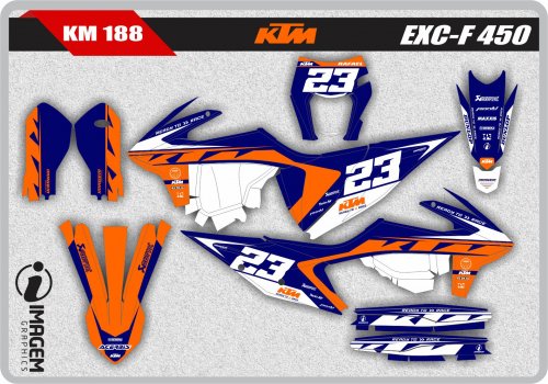 KM 188 KTM EXC-F 450 