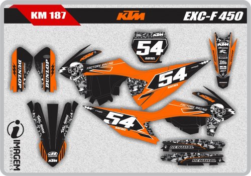 KM 187 KTM EXC-F 450