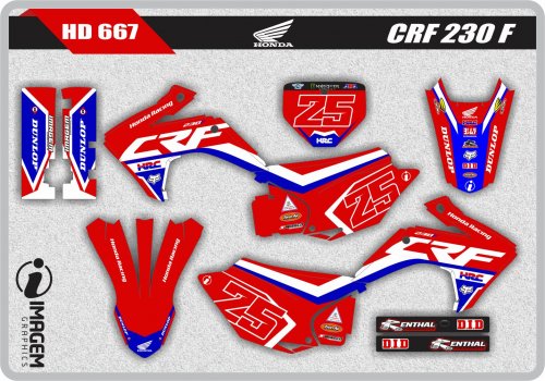 HD 667 CRF 230 F