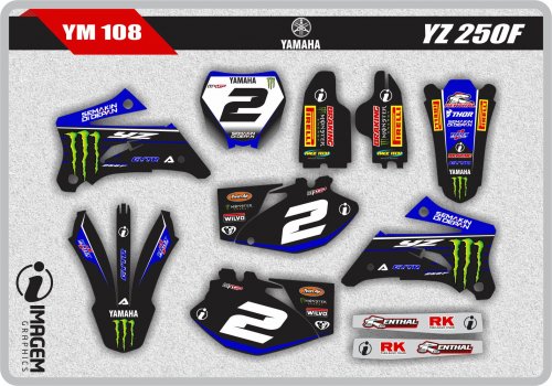 YM 108 YZ 250 F 