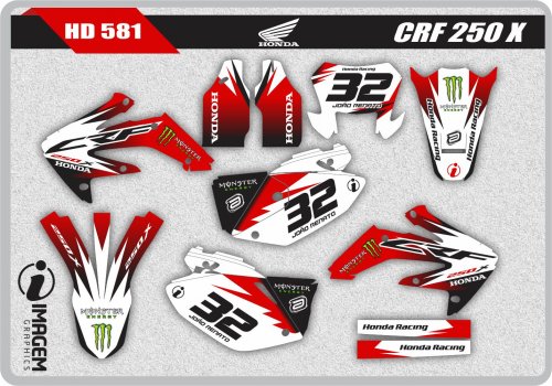 HD 581 CRF 250 X 