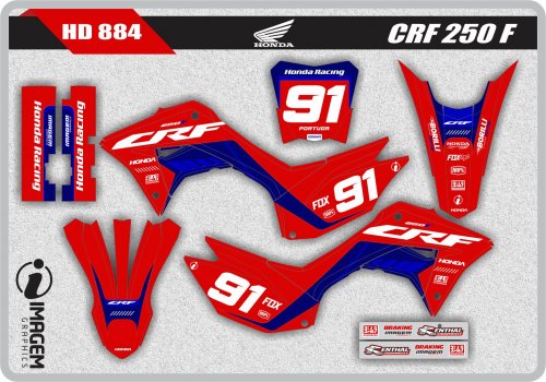 HD 884 CRF 250 F