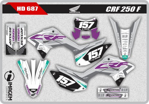 HD 687 CRF 250 F