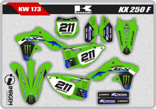 KW 173 KX 250 F
