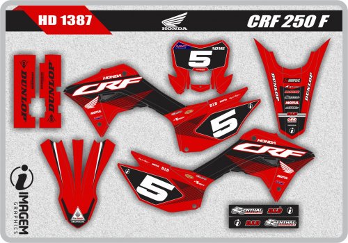 HD 1387 CRF 250 F