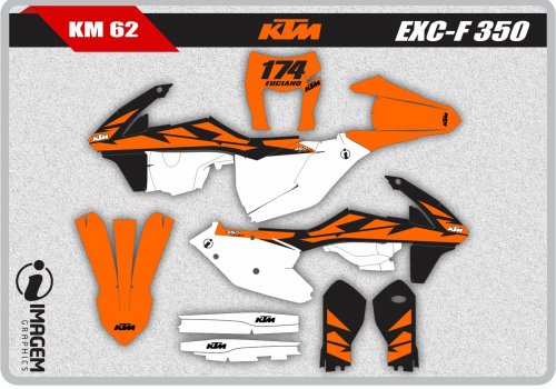 KM 62 KTM EXC-F 350