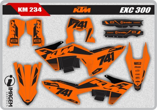 KM 234 KTM EXC 300