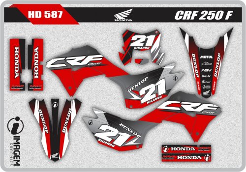 HD 587 CRF 250 F