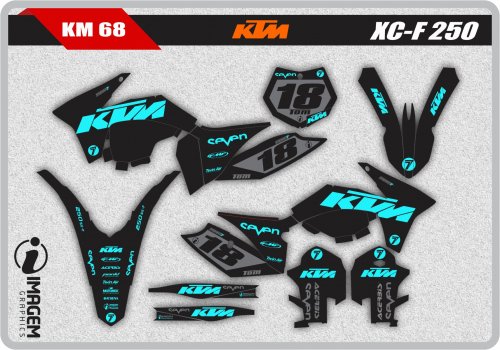 KM 68 KTM SX-F 250