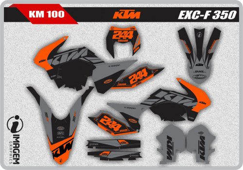 KM 100 KTM EXC-F 350