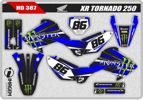 HD 387 XR TORNADO 250