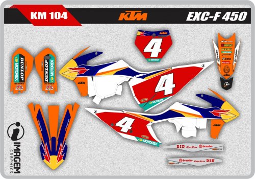 KM 104 KTM EXC-F 450