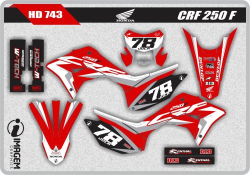 HD 743 CRF 250 F