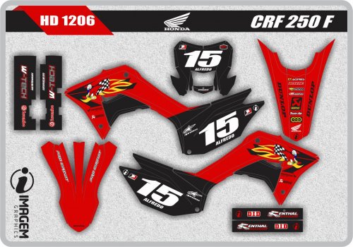 HD 1206 CRF 250 F 