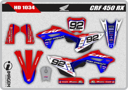 HD 1034 CRF 450 RX