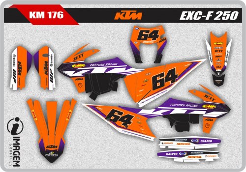 KM 176 KTM EXC-F 250
