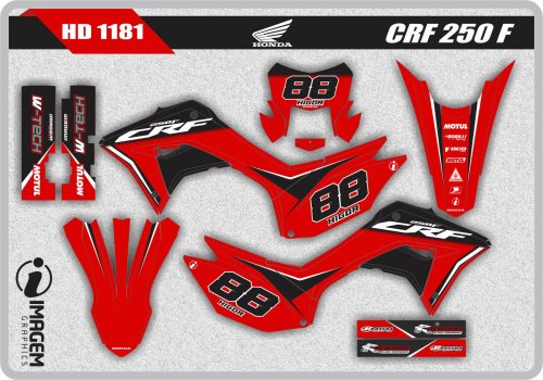 HD 1181 CRF 250 F