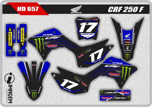 HD 657 CRF 250 F