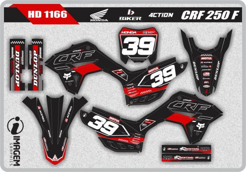 HD 1166 CRF 250 F