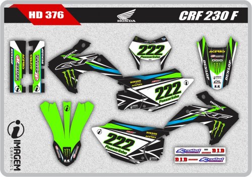 HD 376 CRF 230 F 