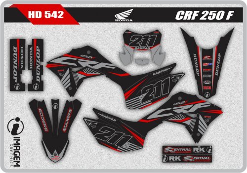 HD 542 CRF 250F