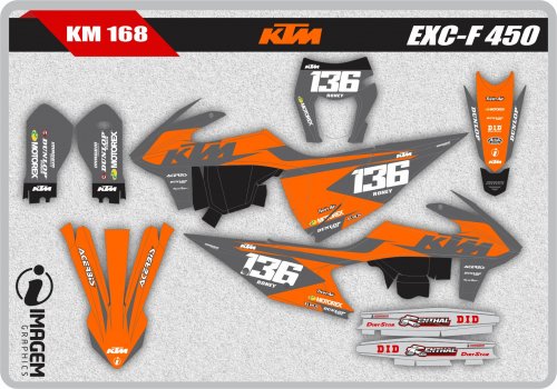 KM 168 KTM EXC-F 450