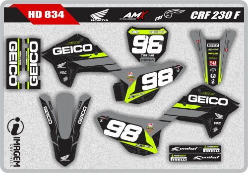 HD 834 CRF 230 F