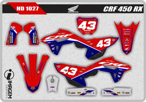 HD 1027 CRF 450 RX