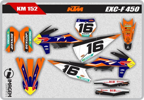 KM 152 KTM EXC-F 450