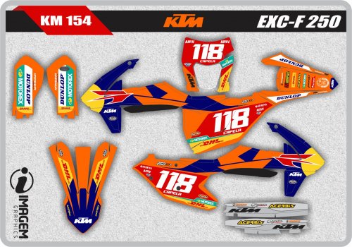 KM 154 KTM EXC-F 250