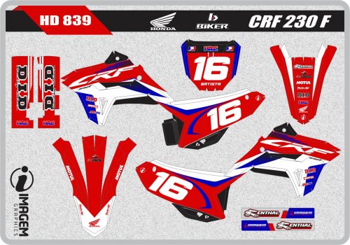HD 839 CRF 230 F