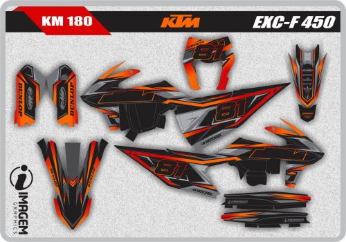 KM 180 KTM EXC-F 450
