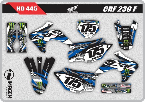 HD 445 CRF 230 F