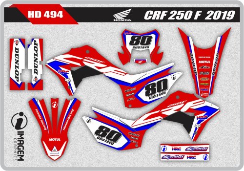 HD 494 CRF 250 F