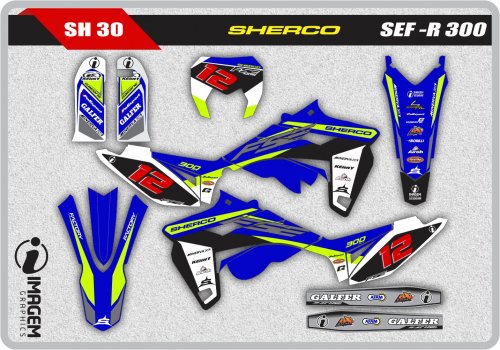 SH 30 SHERCO SEF-R 300