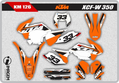 KM 126 KTM XCF-W 350