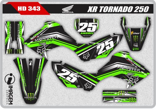 HD 343 XR TORNADO 250