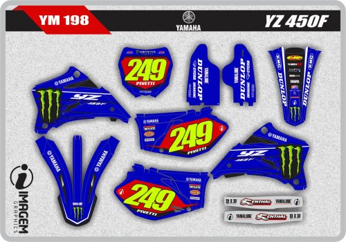 YM 198 YZ 450 F