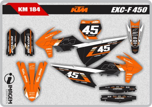 KM 184 KTM EXC-F 450