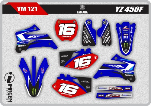 YM 121 YZ 450 F