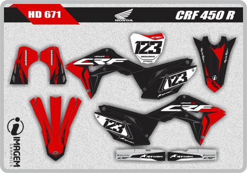 HD 671 CRF 450 R