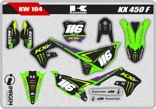 KW 104 KX 450 F
