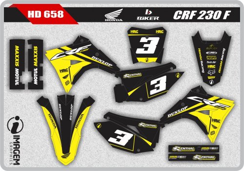 HD 658 CRF 230 F 