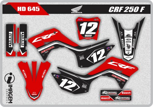 HD 645 CRF 250 F